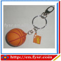 New design promotional metal and silicone rubber keychains